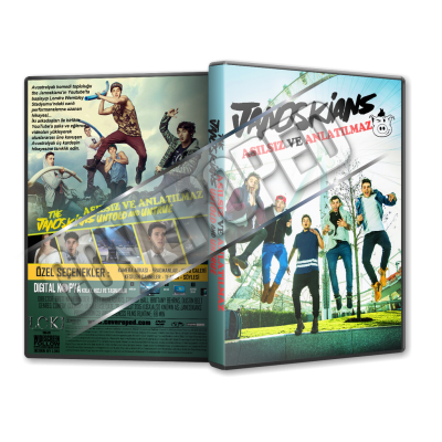 Janoskians Asılsız ve Anlatılmaz Türkçe Dvd cover Tasarımı